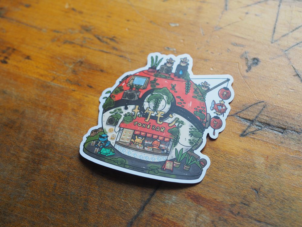 Sushiboiiiyy - Vinyl Sticker - Pokebar