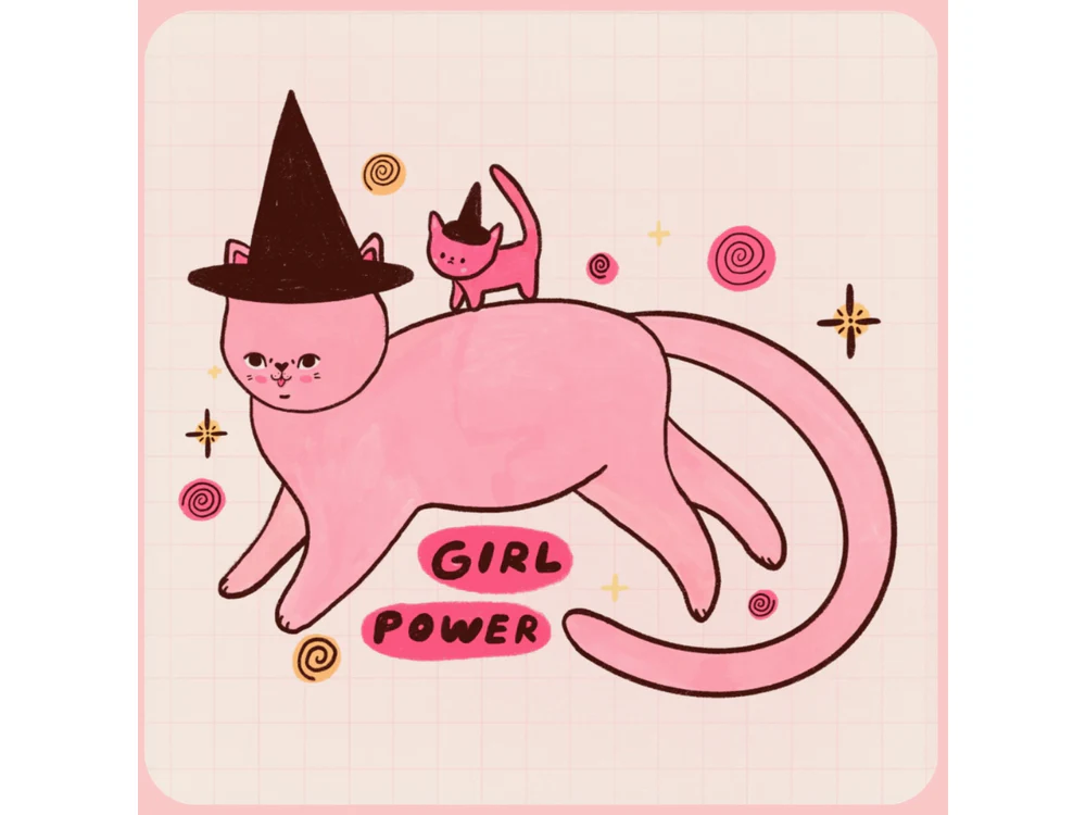 Tender Ghost - Vinyl Sticker - Girl Power