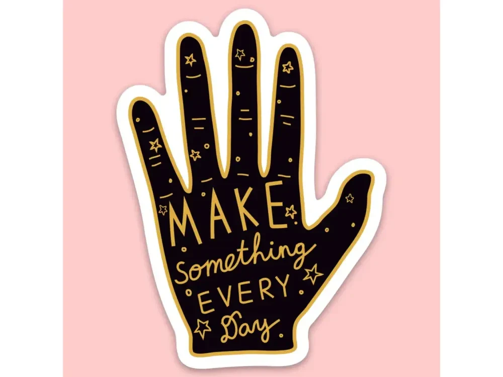 Tender Ghost - Vinyl Sticker - Make Something Every Day