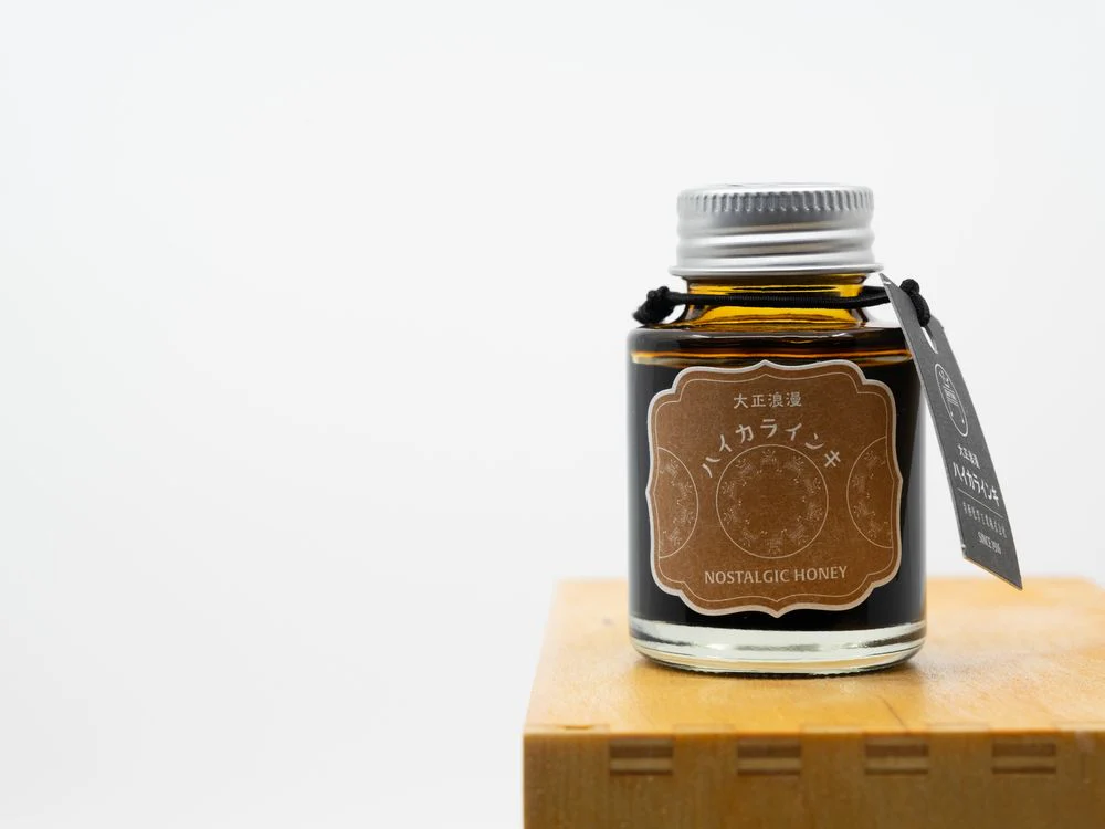 Teranishi Taisho Roman - Fountain Pen Ink (40mL) - Nostalgic Honey