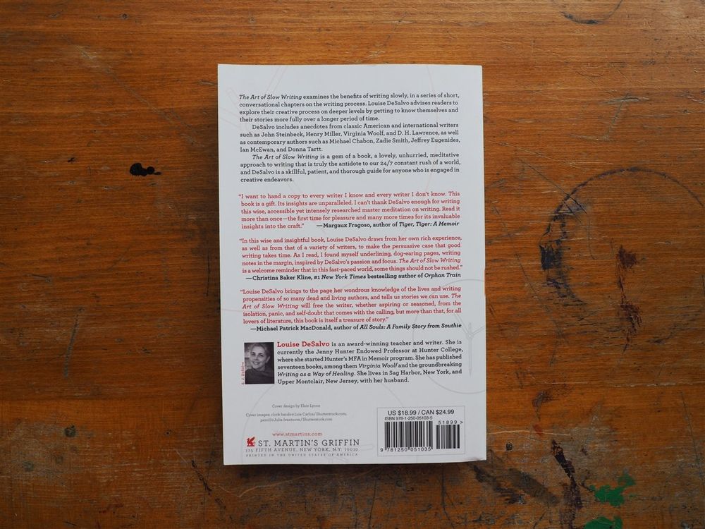 The Art of Slow Writing: Reflections on Time, Craft, and Creativity by Louise DeSalvo - Image 2
