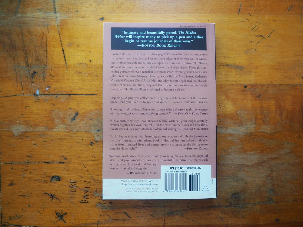 The Hidden Writer: Diaries and the Creative Life by Alexandra Johnson - Image 2