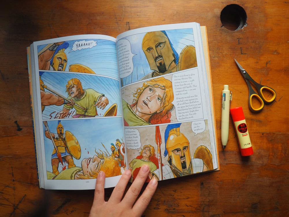The Iliad: A Graphic Novel by Gareth Hinds - Image 2