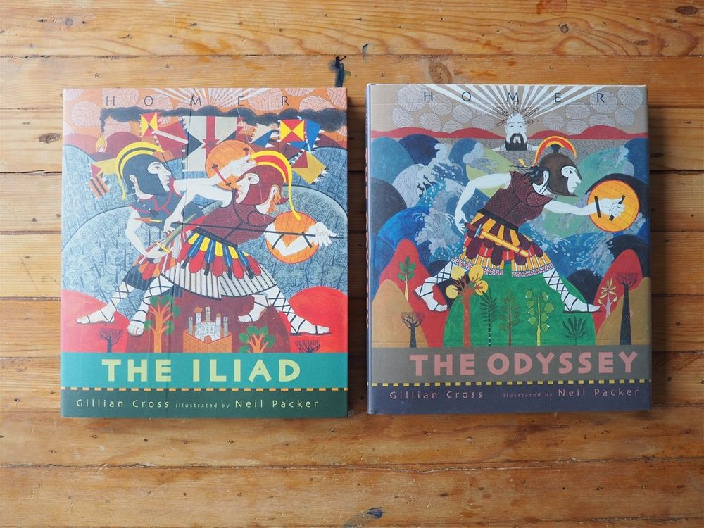 The Iliad/The Odyssey Boxed Set by Gillian Cross - Image 2