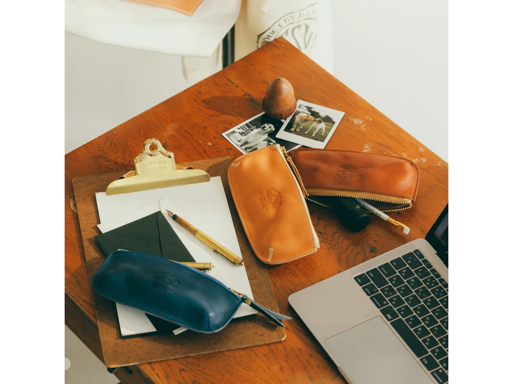 The Superior Labor - Leather Pen Case - Tan - Image 2