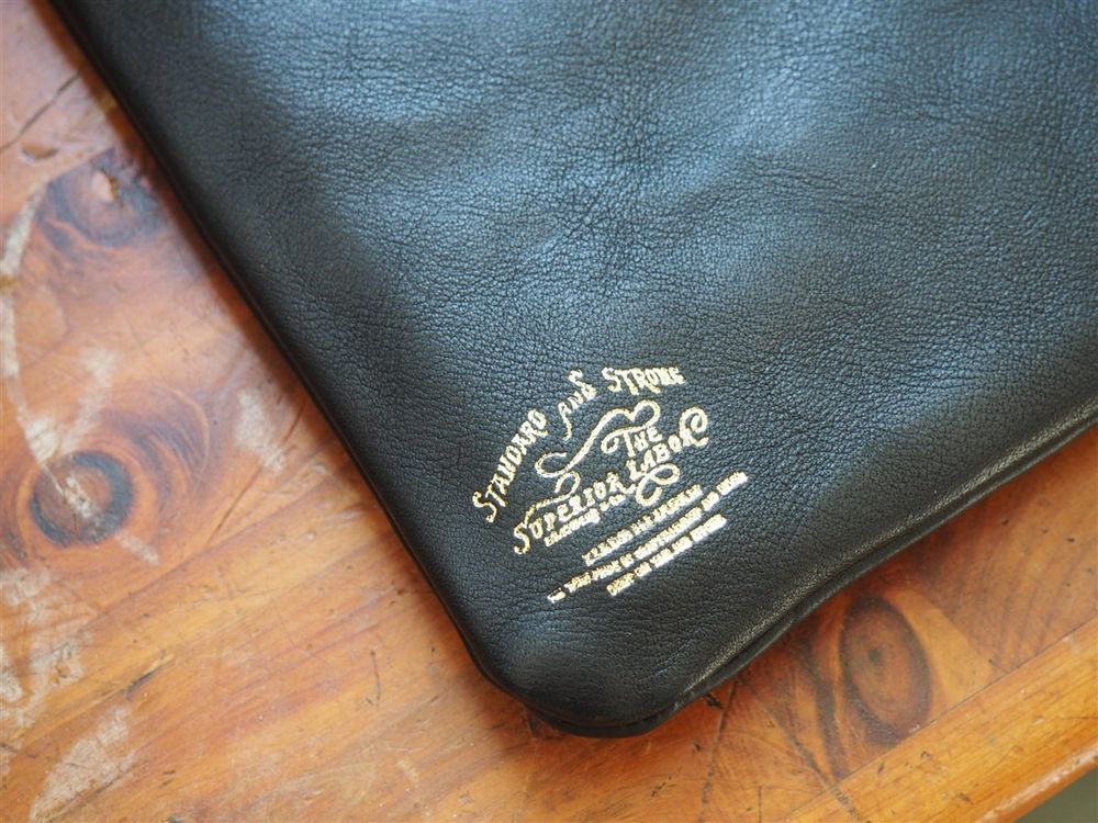 The Superior Labor - Leather Portfolio - Black (A4) - Image 5