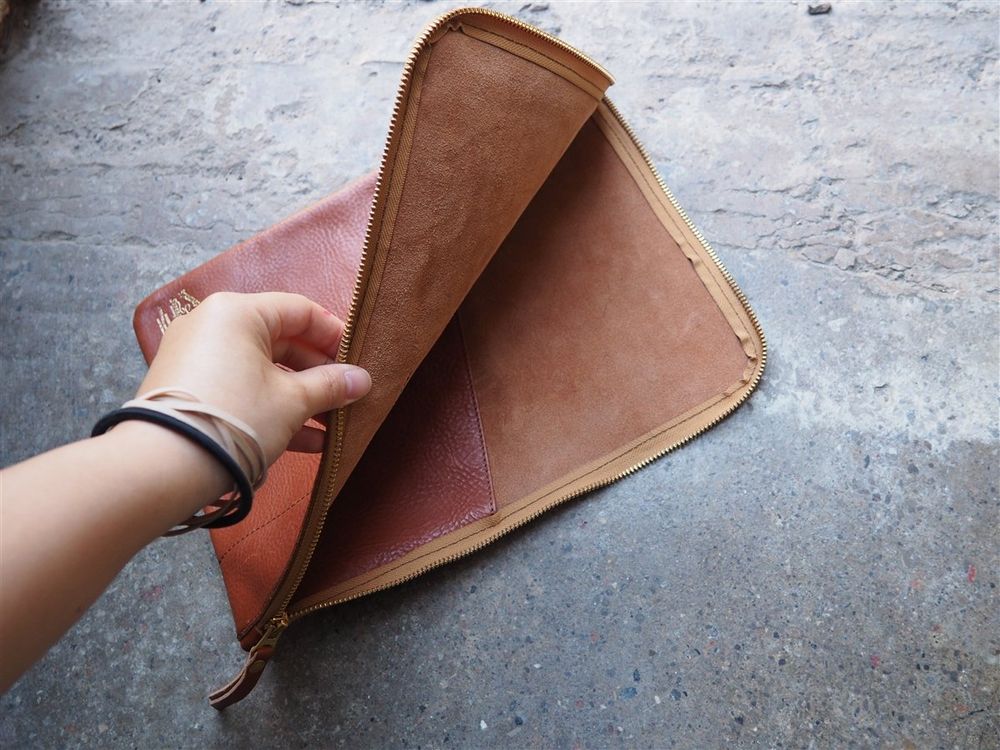 The Superior Labor - Leather Portfolio - Light Brown (A4) - Image 3