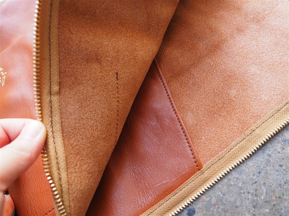 The Superior Labor - Leather Portfolio - Light Brown (A4) - Image 4