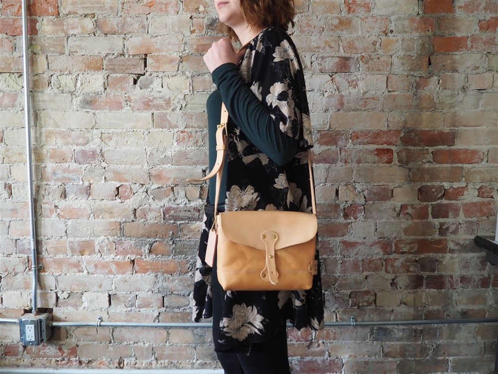 The Superior Labor - Leather Small Shoulder Bag - Natural - Image 4