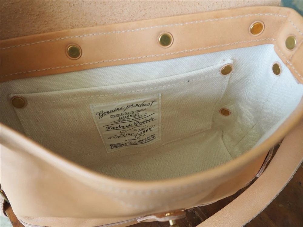 The Superior Labor - Leather Small Shoulder Bag - Natural - Image 5