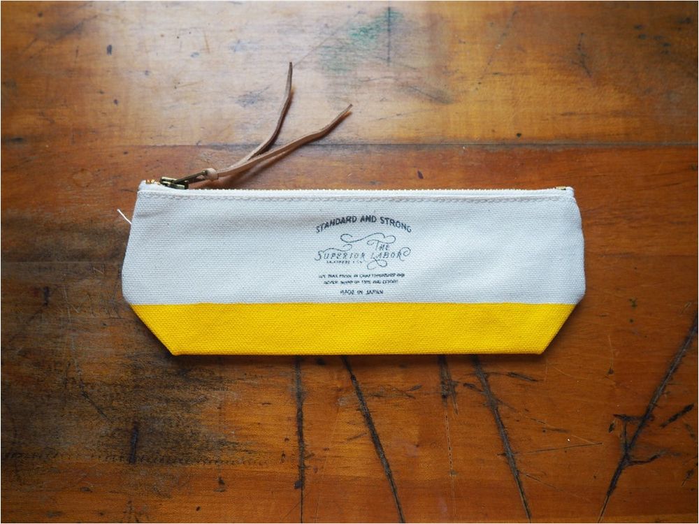 The Superior Labor - Shallow Pouch - Yellow