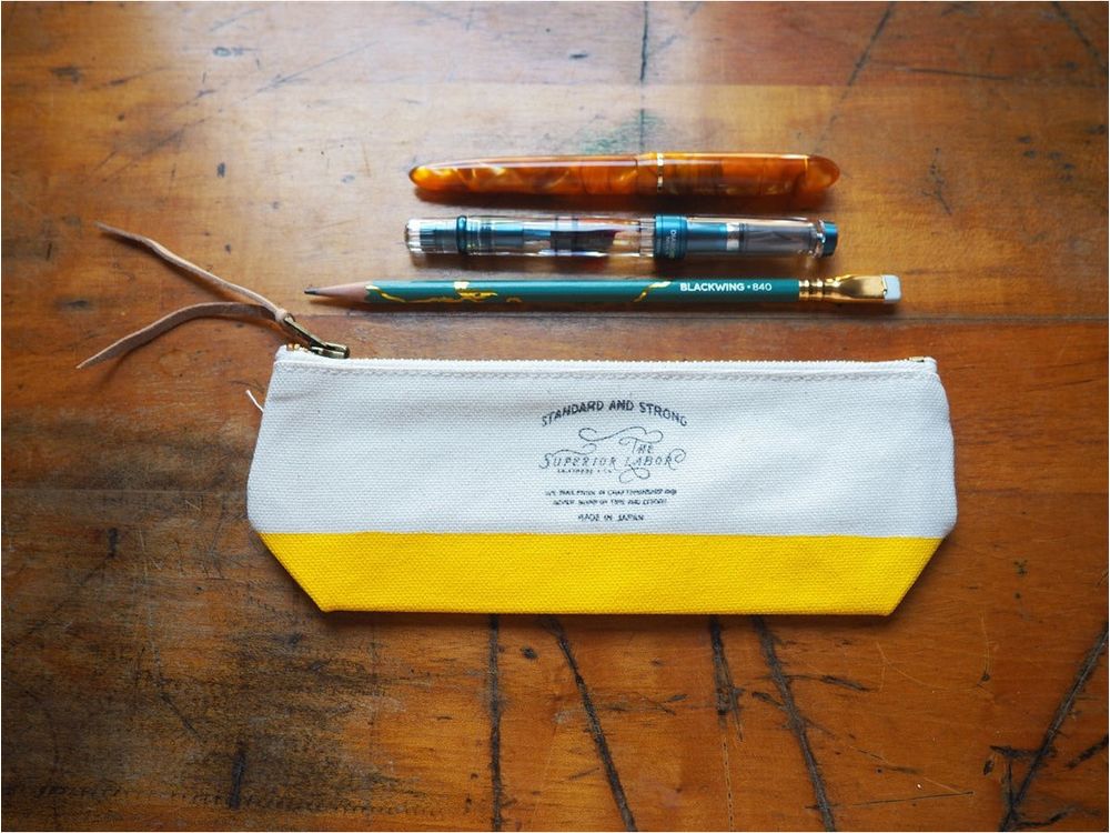 The Superior Labor - Shallow Pouch - Yellow - Image 3