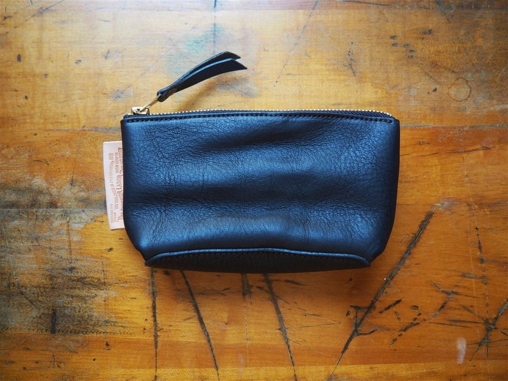 The Superior Labor - Small Leather Pouch - Black