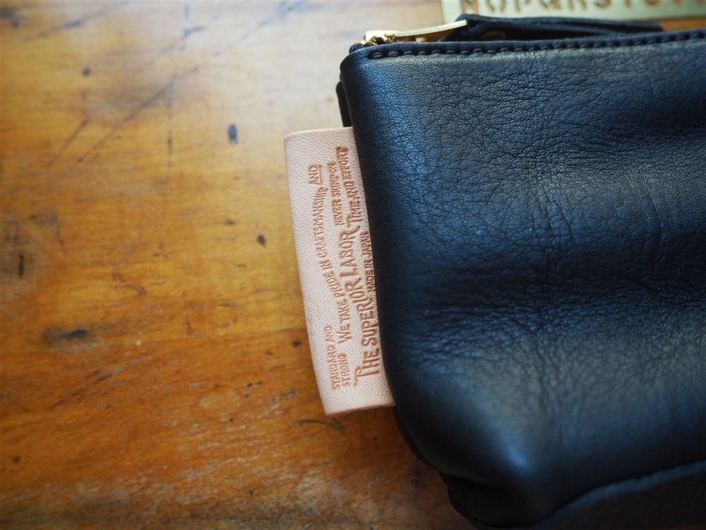 The Superior Labor - Small Leather Pouch - Black - Image 3