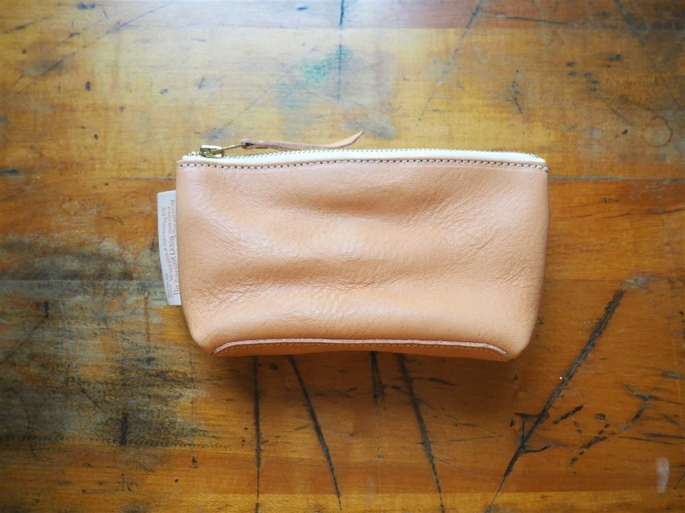 The Superior Labor - Small Leather Pouch - Natural
