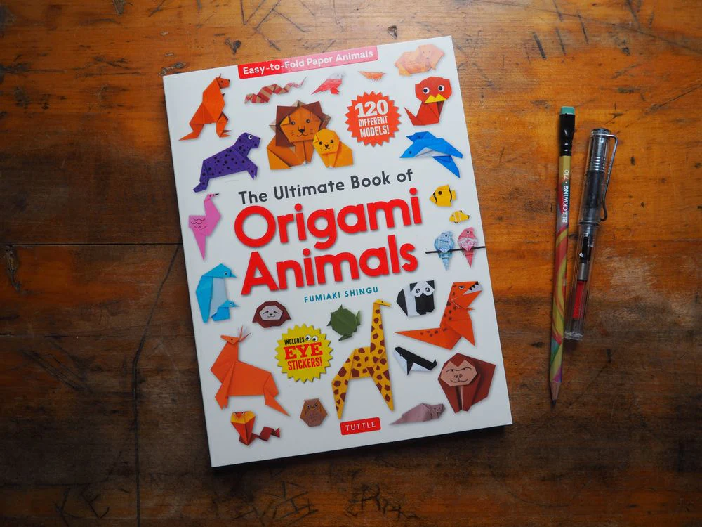 The Ultimate Book of Origami Animals: Easy-to-Fold Paper Animals; Instructions for 120 Models! (Includes Eye Stickers) by Fumiaki Shingu