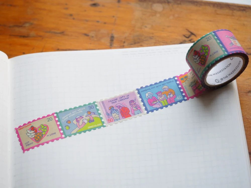 The Washi Station - Asian Responsibilities Stamp Washi