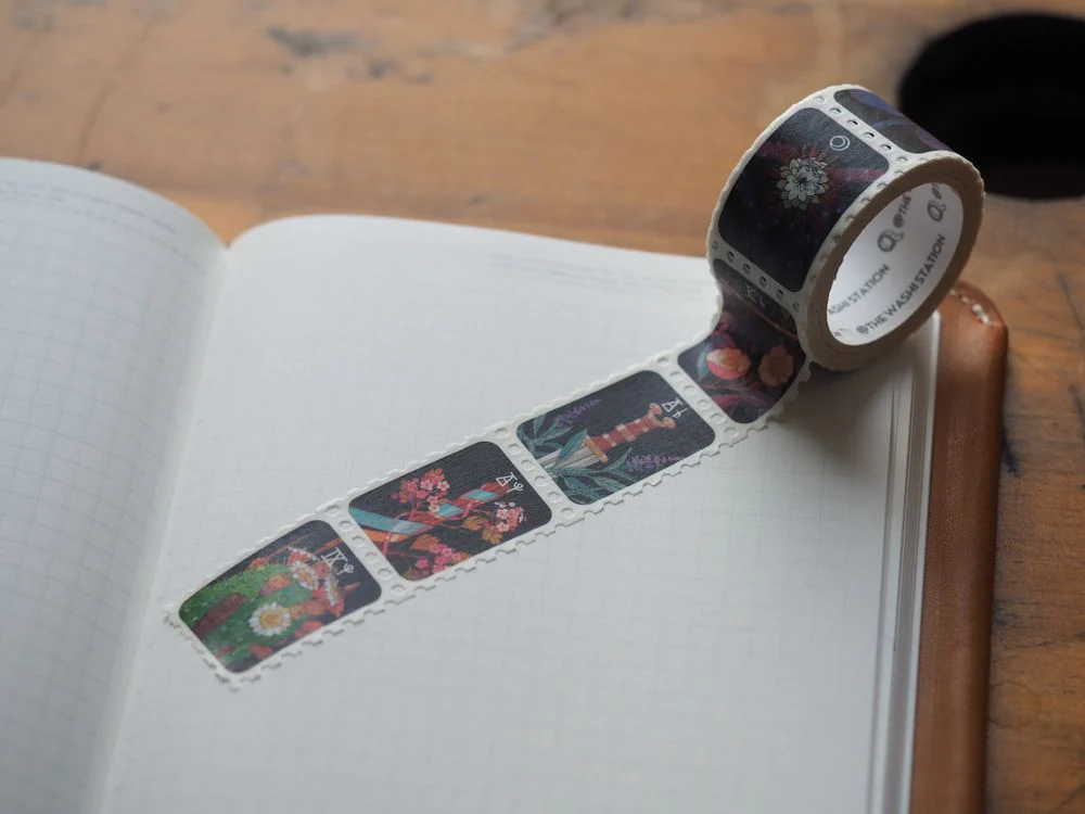 The Washi Station - Kevin Jay Stanton Botanica Stamp