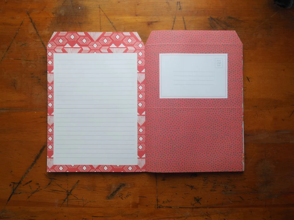 The World Needs More Love Letters All-in-One Stationery and Envelopes - Image 4
