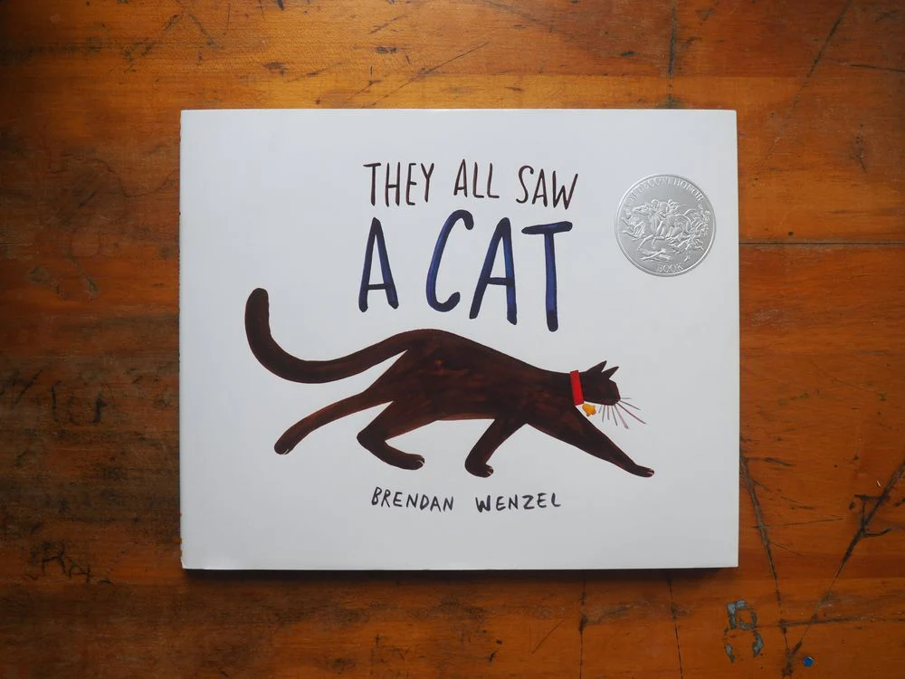 They all Saw a Cat by Brendan Wenzel
