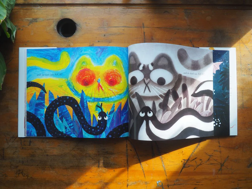 They all Saw a Cat by Brendan Wenzel - Image 5