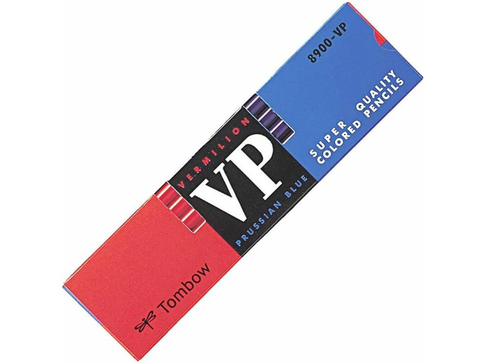 Tombow 8900-VP Red and Blue Pencil (Box of 12)