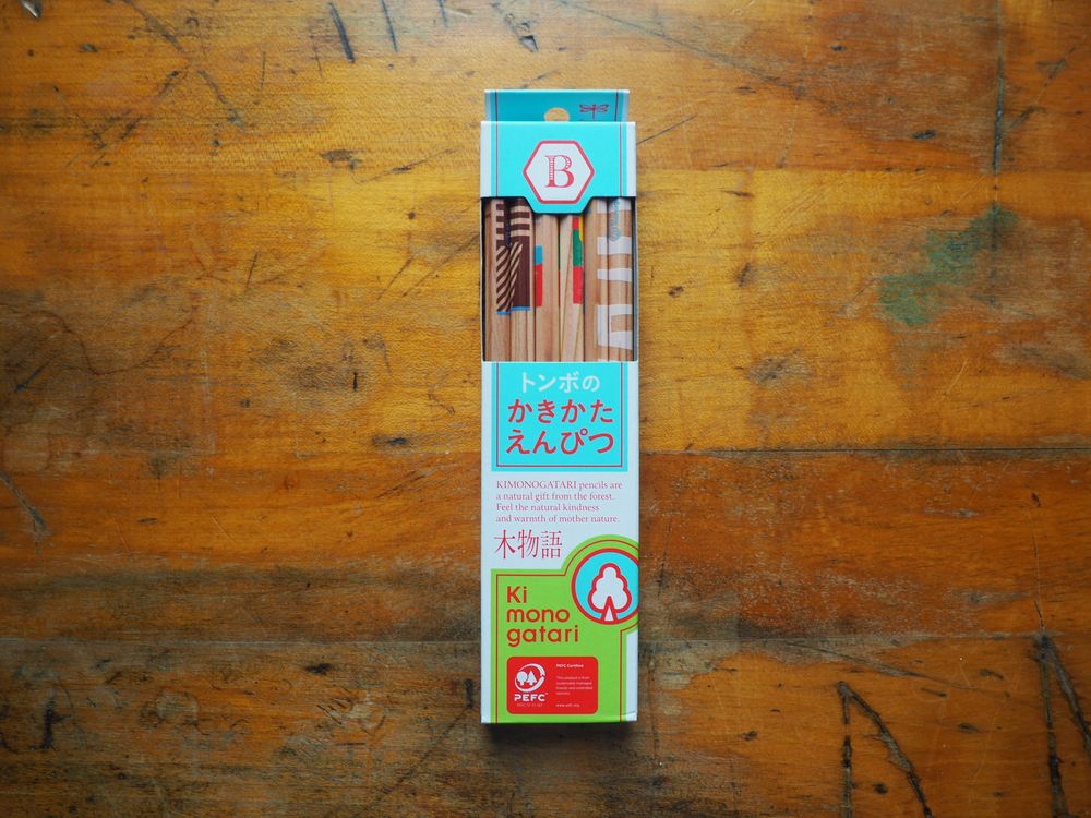 Tombow KI-MONOGATARI Kakikata Recycled Pencil (B)