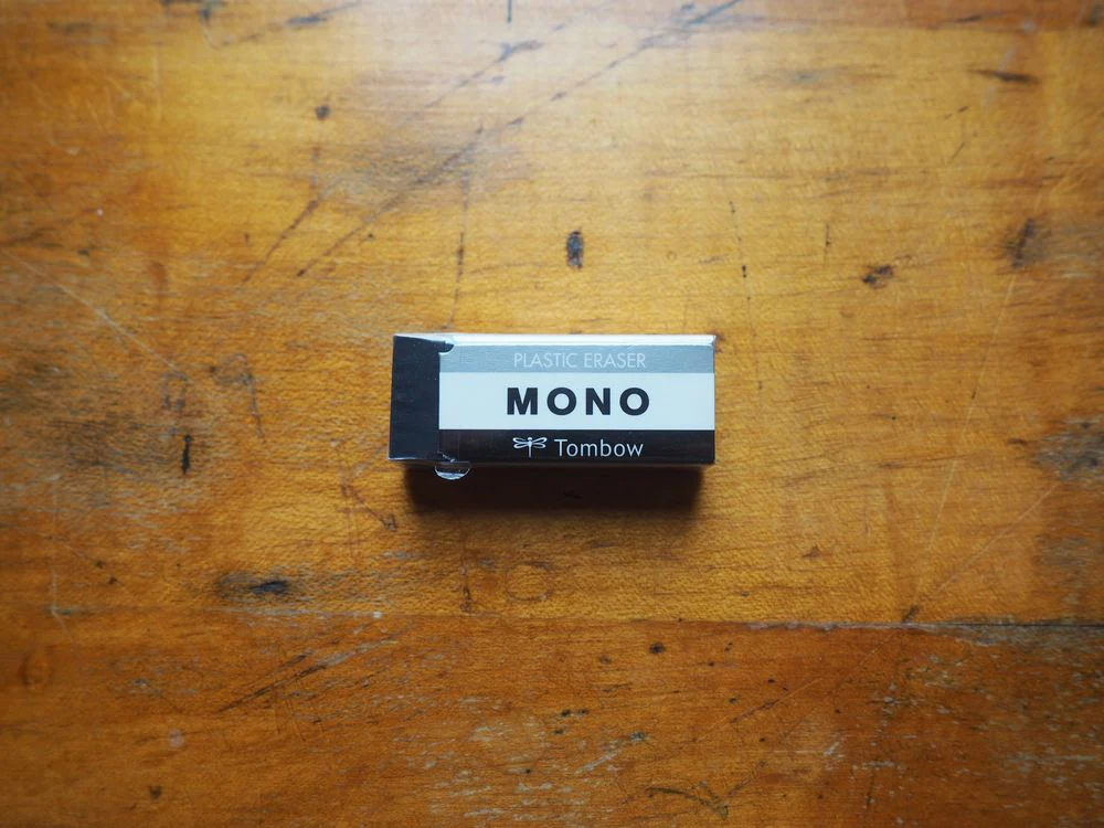 Tombow MONO Black Plastic Eraser