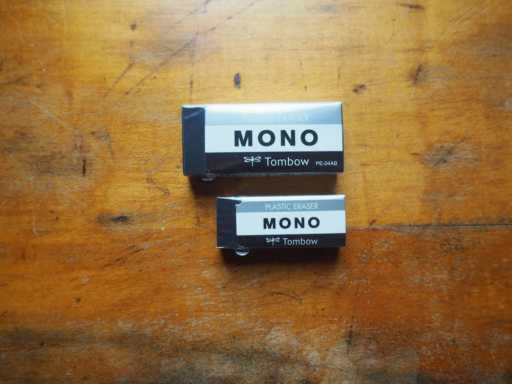 Tombow MONO Black Plastic Eraser - Image 3