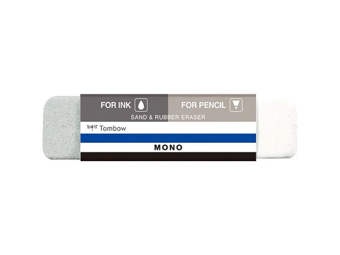 Tombow MONO Sand & Rubber Eraser (For Ink & Pencil)