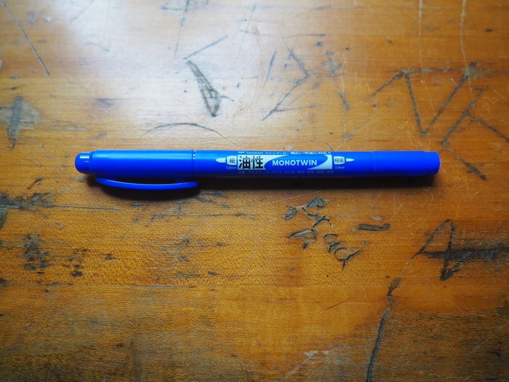 Tombow MONOTWIN Marker - Blue