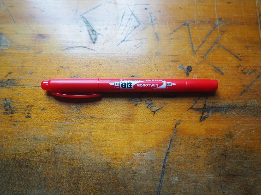 Tombow MONOTWIN Marker - Red