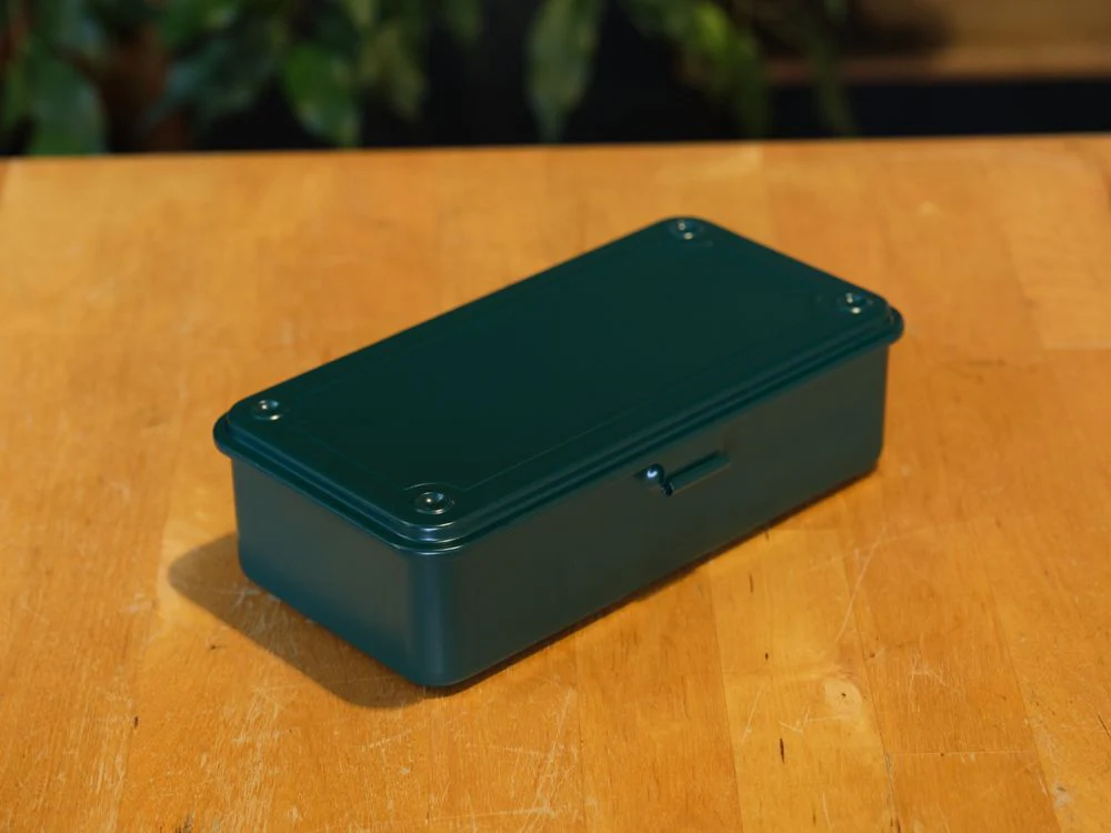 TOYO - Trunk Shape Toolbox - T-190 - Antique Green
