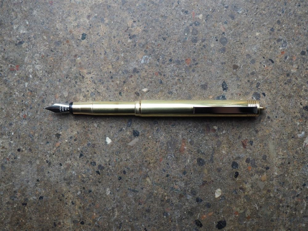 Traveler's Company Brass Fountain Pen