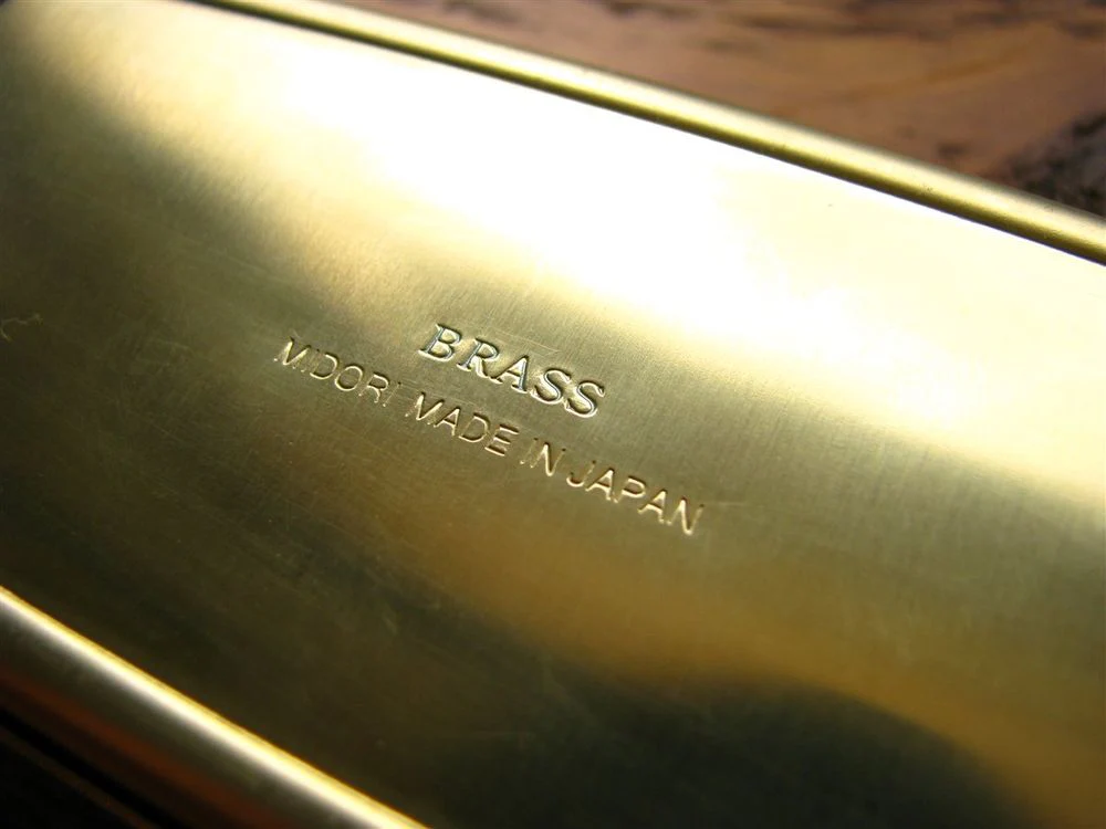 Traveler's Company Brass Pen Case - Image 3