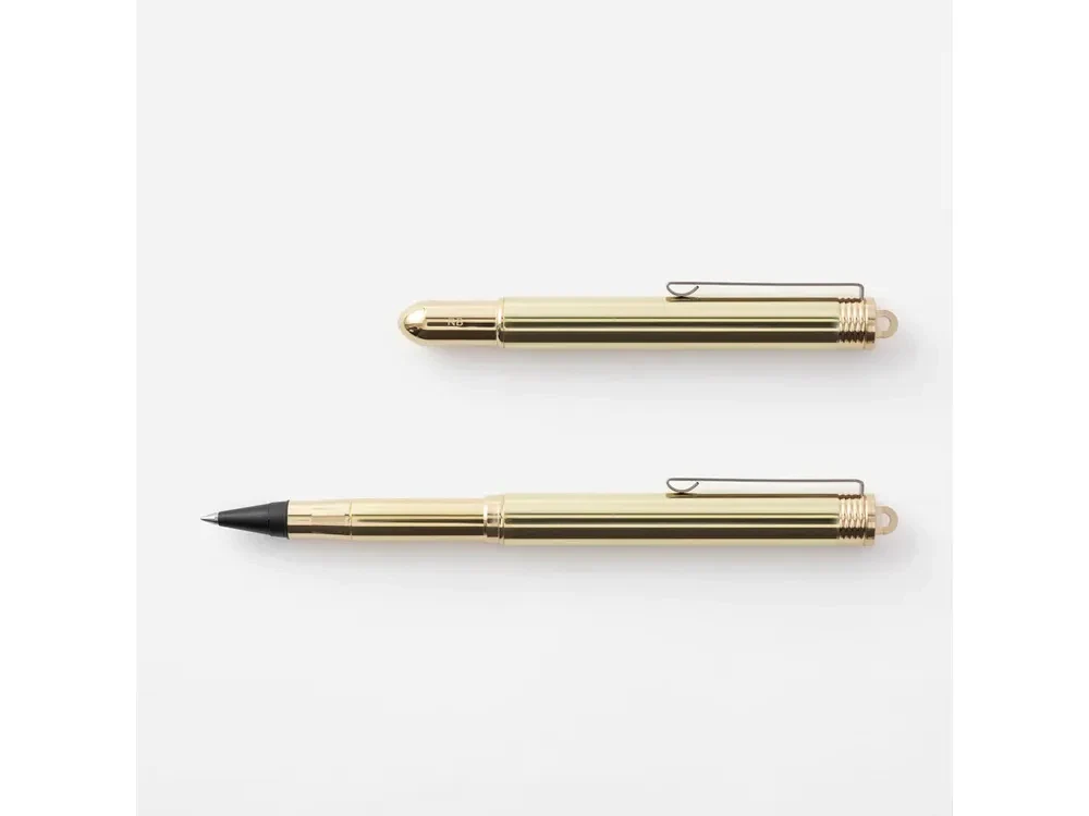 Traveler's Company Brass Rollerball Pen