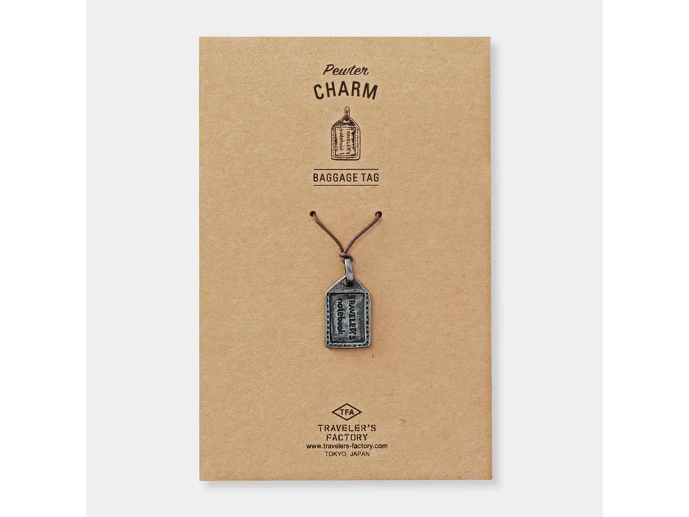 Traveler's Factory Charm - Baggage Tag