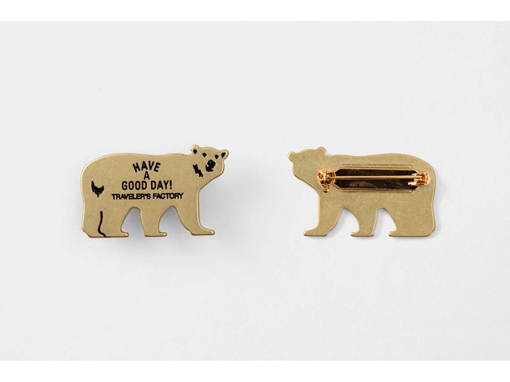 Traveler's Factory - Holiday 2025 Items - Limited Edition - Brass Badge Bear - Image 3