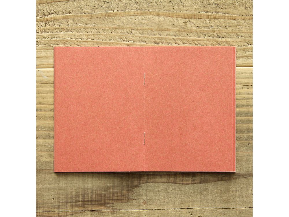 Traveler's Factory Passport Size Refill - Kraft Pink - Image 2