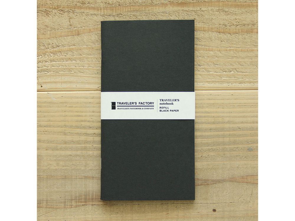 Traveler's Factory Regular Size Refill - Kraft Black