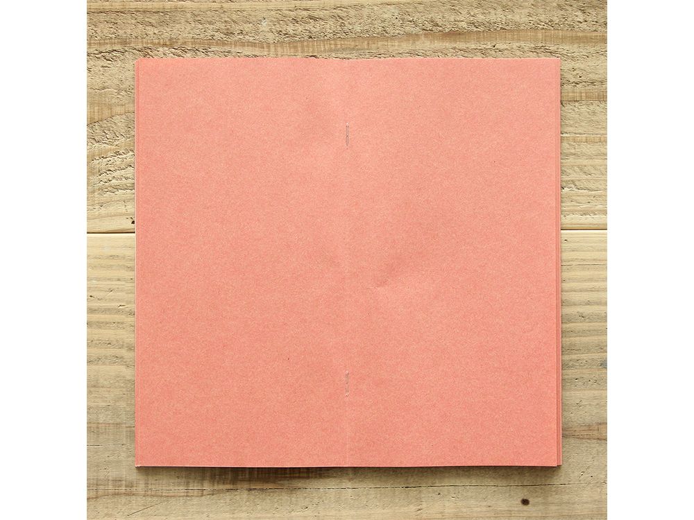 Traveler's Factory Regular Size Refill - Kraft Pink - Image 2