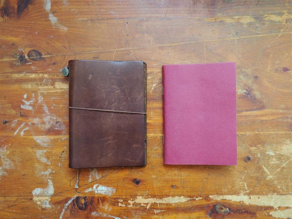 Traveler's Notebook Passport Size - Brown Leather - Image 5