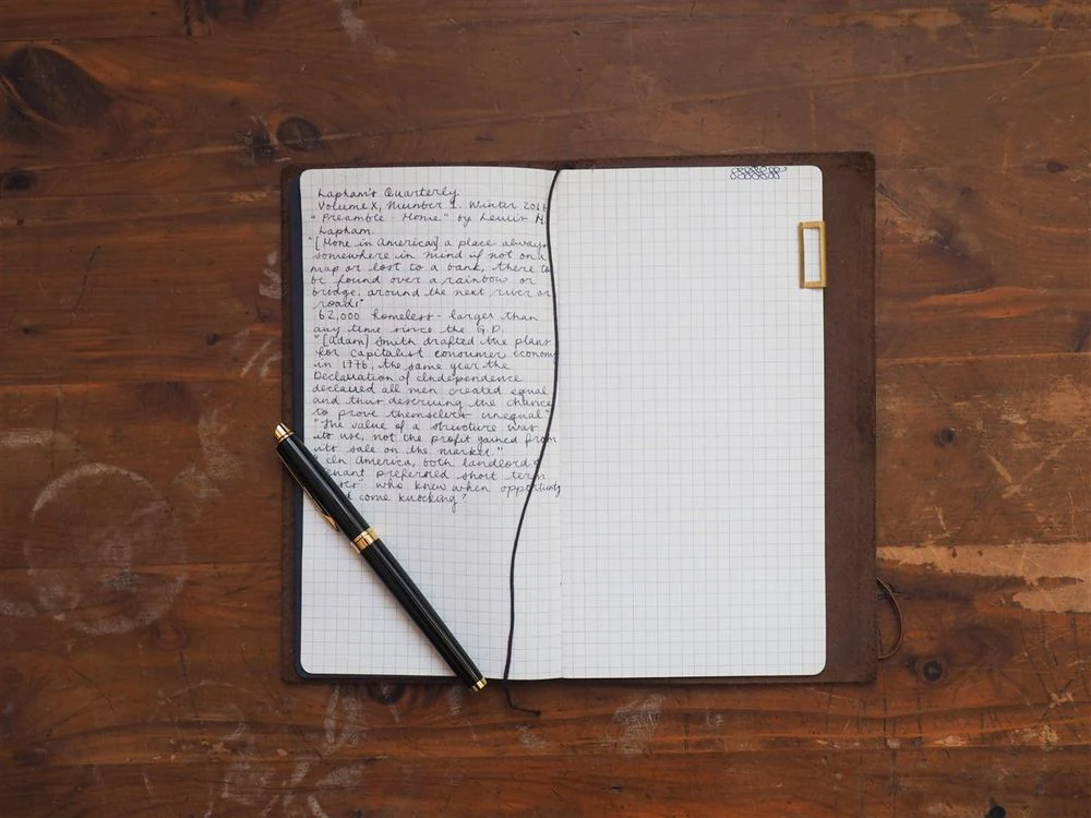 Traveler's Notebook Regular Size - Brown Leather - Image 4