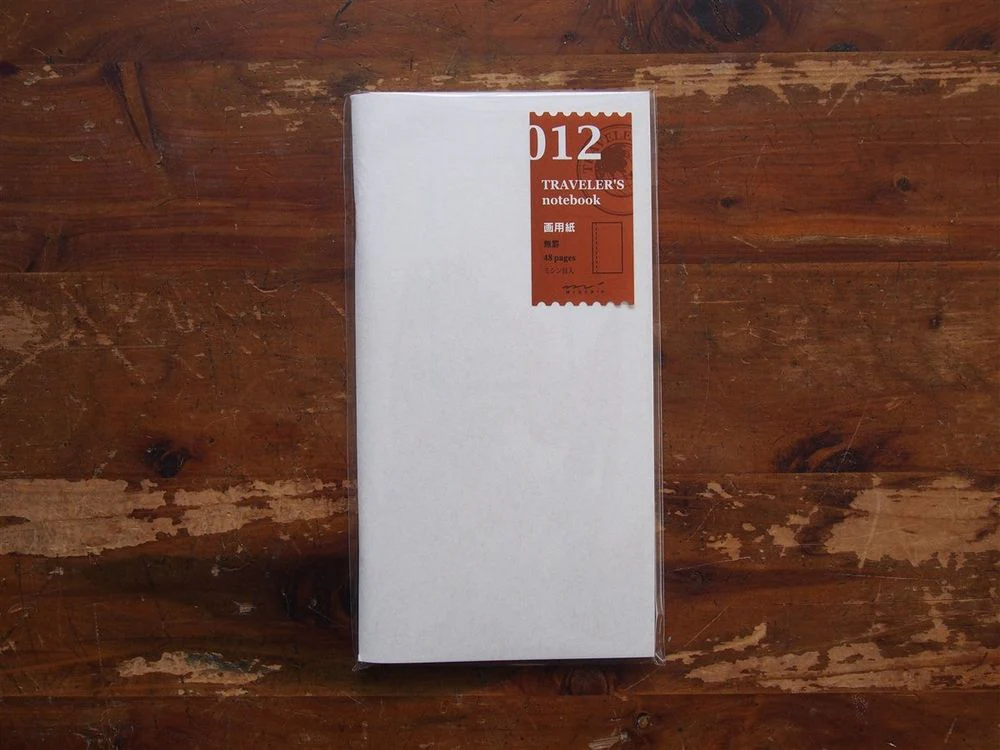 Traveler's Notebook Regular Size Refill - 012 Sketch Notebook