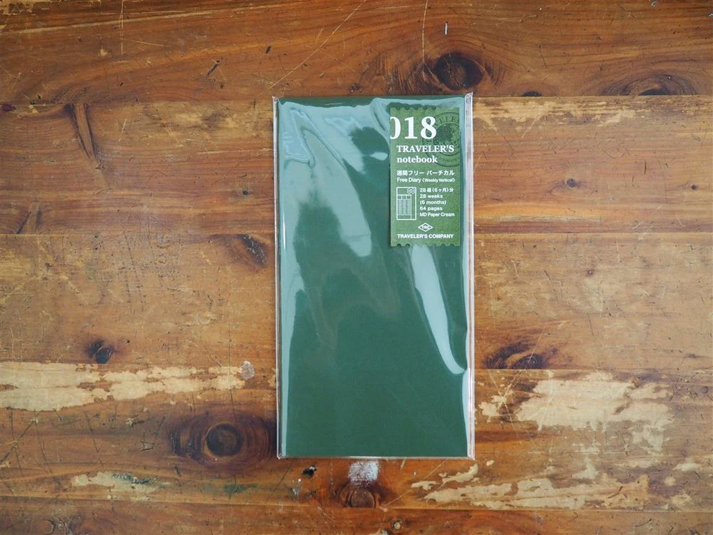 Traveler's Notebook Regular Size Refill - 018 Weekly Planner