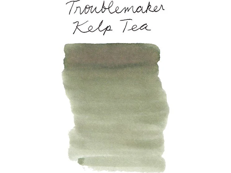 Troublemaker Inks - Fountain Pen Shading Ink (60mL) - Kelp Tea - Image 2