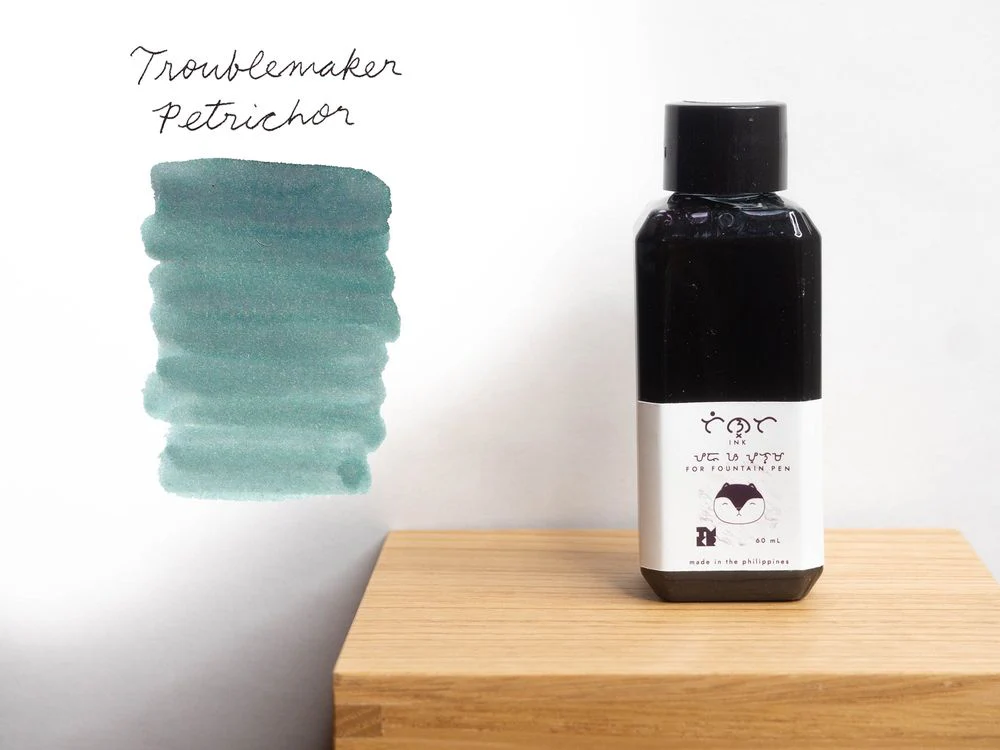 Troublemaker Inks - Fountain Pen Shading Ink (60mL) - Petrichor