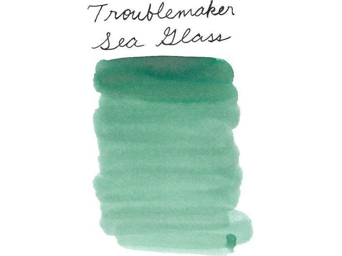 Troublemaker Inks - Fountain Pen Shading Ink (60mL) - Sea Glass - Image 2