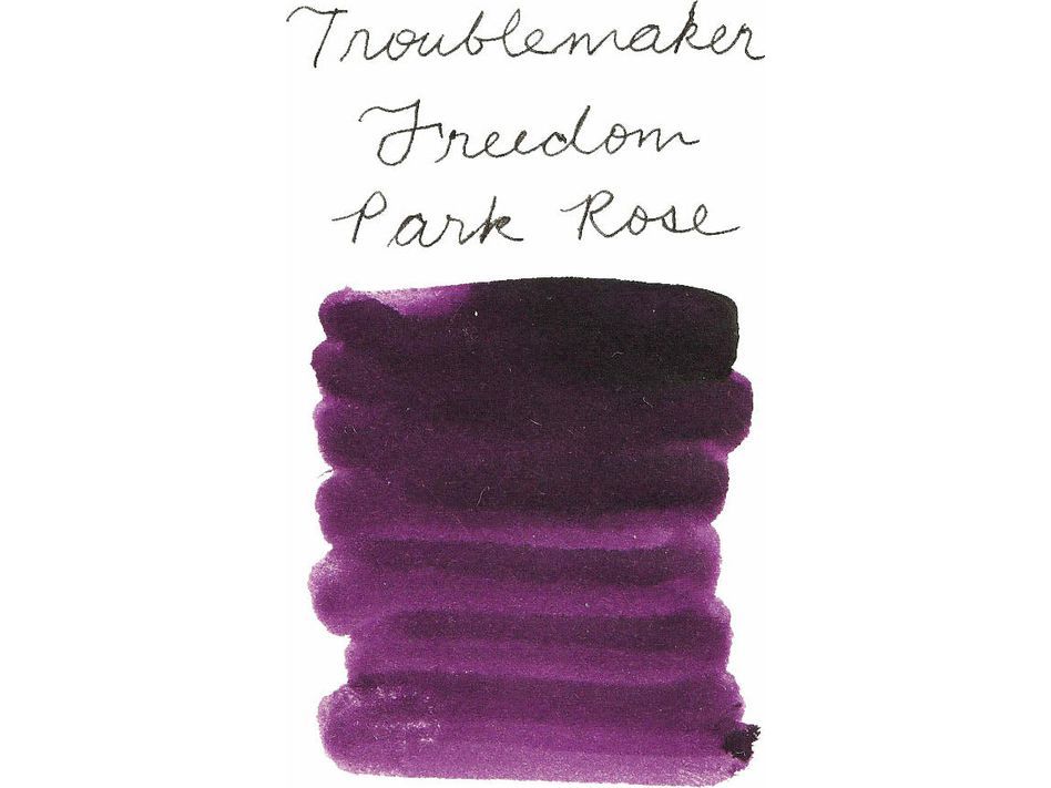 Troublemaker Inks - Fountain Pen Standard Ink (60mL) - Freedom Park Rose - Image 2