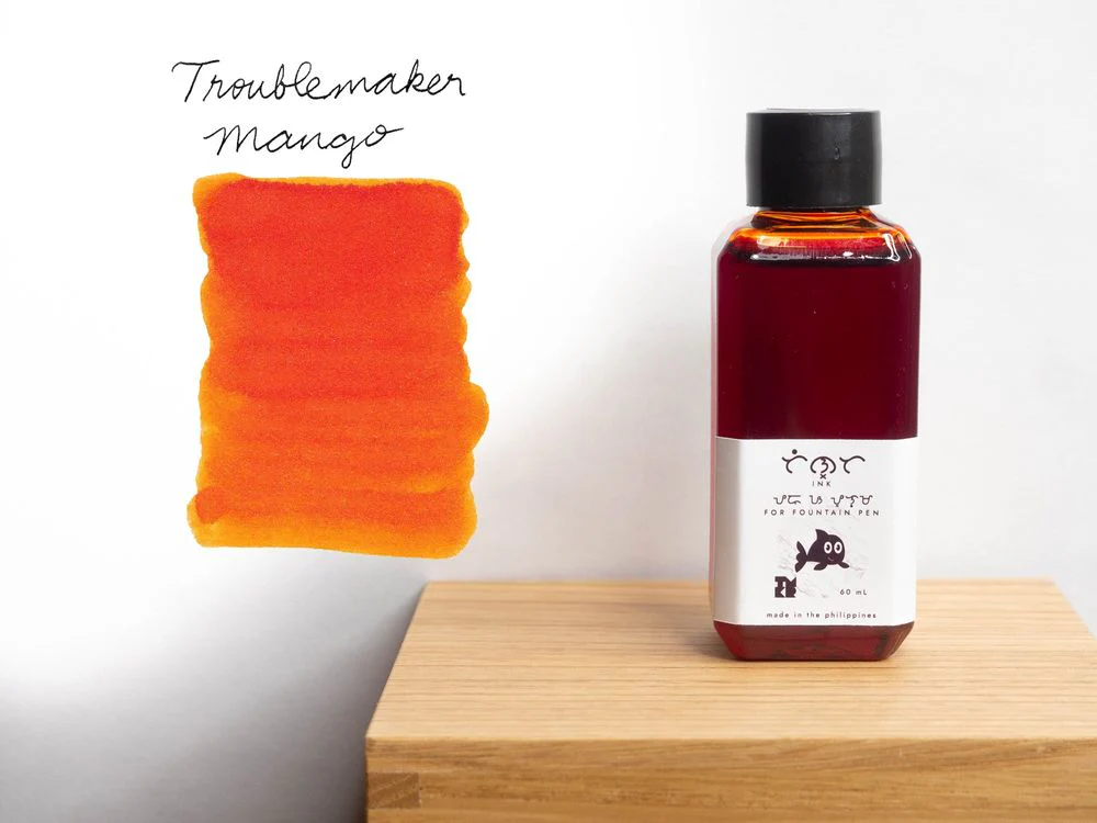 Troublemaker Inks - Fountain Pen Standard Ink (60mL) - Mango